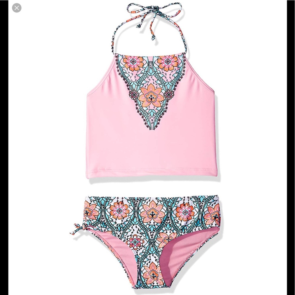 NWT Vigoss 7/8 2pc swim, cap sleeve top, boy short - Picture 13 of 15
